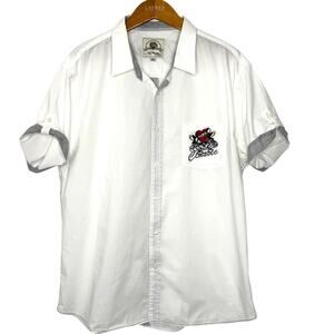 Ed Hardy short sleeve button front‎ shirt